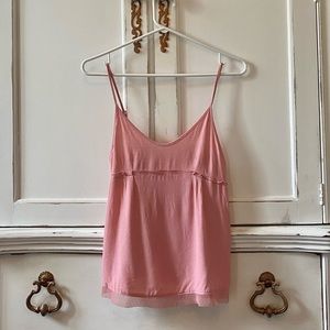 Aritzia pink camisole